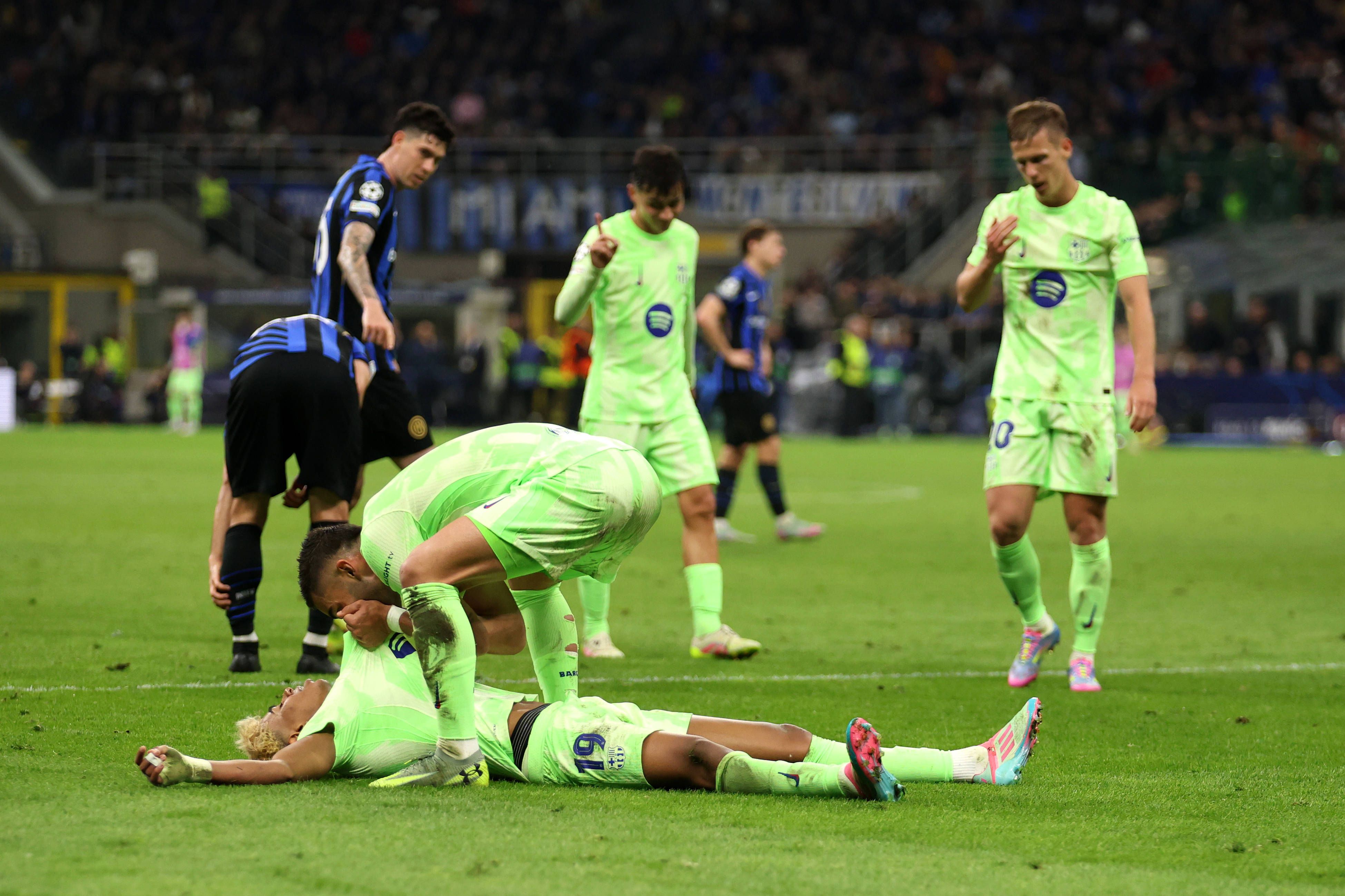 Inter-Barcelona (4-3 a.p.), a 6 de maio de 2025 - 7-6 para o Inter no agregado das meias-finais da Champions 2024/25