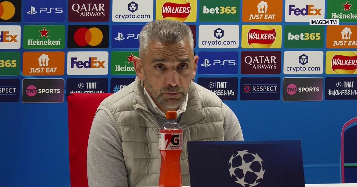 «Não pode existir frustração nenhuma, tem de existir orgulho», diz Rui Borges