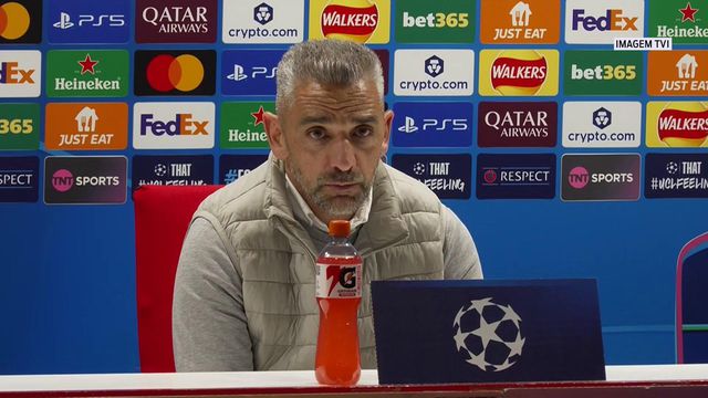 «Não pode existir frustração nenhuma, tem de existir orgulho», diz Rui Borges