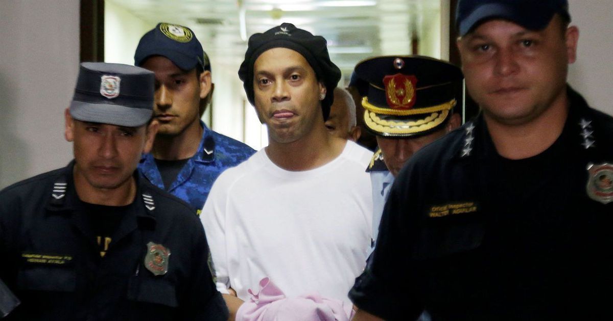 Ronaldinho revela o «pior momento» da vida: «Não fiz nada de errado»