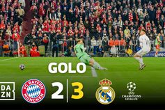 Mbappé volta a empatar a eliminatória com o quinto (!) golo da primeira parte