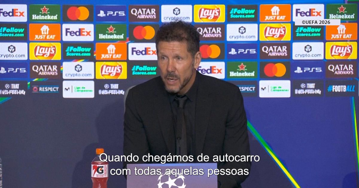 Simeone encantado com reforço: «Amo-o!»