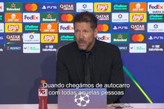 Simeone encantado com reforço: «Amo-o!»