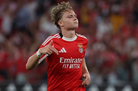 Schjelderup, extremo do Benfica (IMAGO)