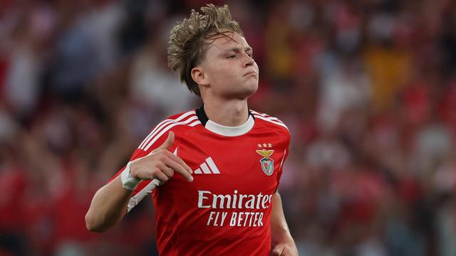 Schjelderup, extremo do Benfica (foto: Imago)