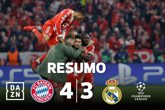 A final dificilmente será melhor: o resumo do jogaço entre Bayern e Real Madrid