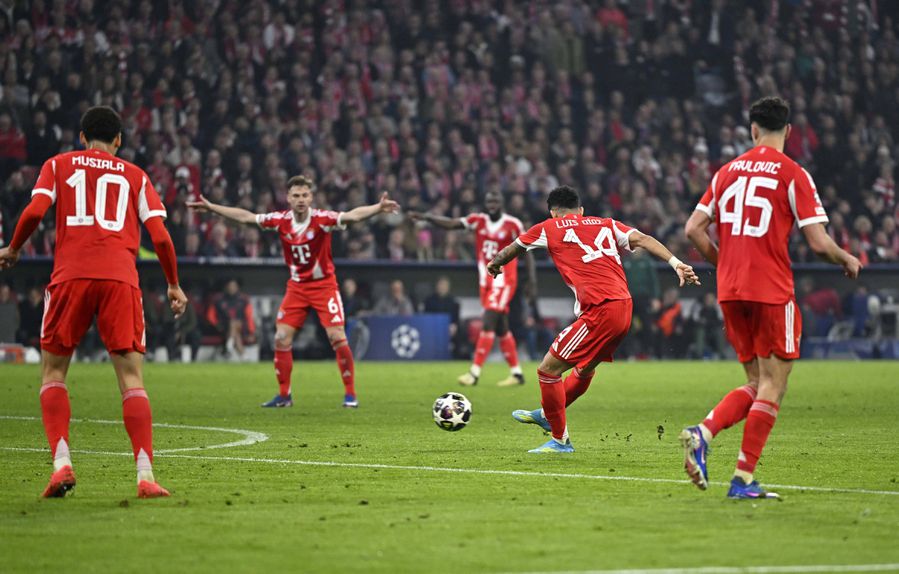 Luis Díaz marcou aos 89 minutos o golo que acabou com a resistência do Real Madrid - FOTO: Imago