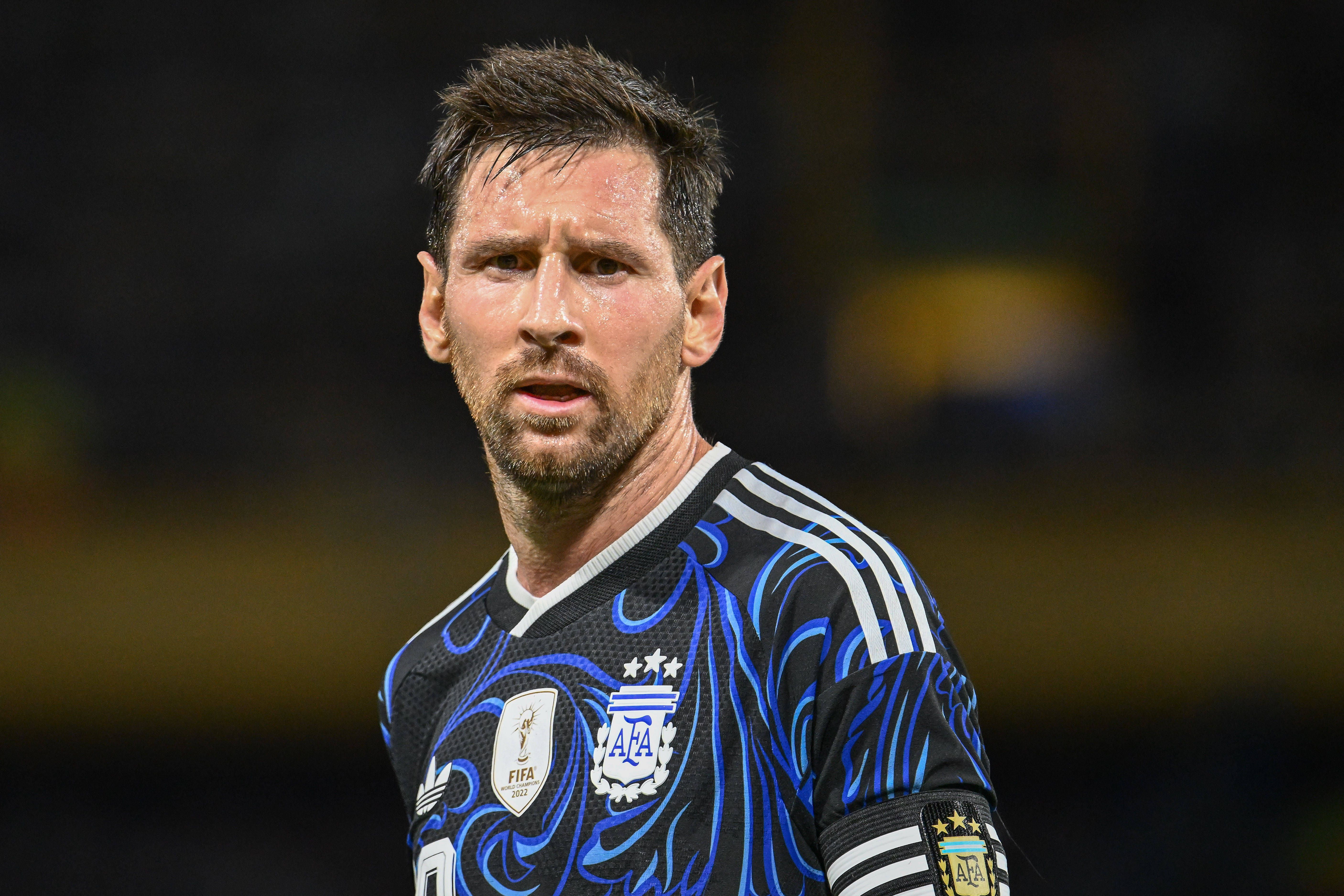 Lionel Messi, capitão da Argentina e do Inter Miami