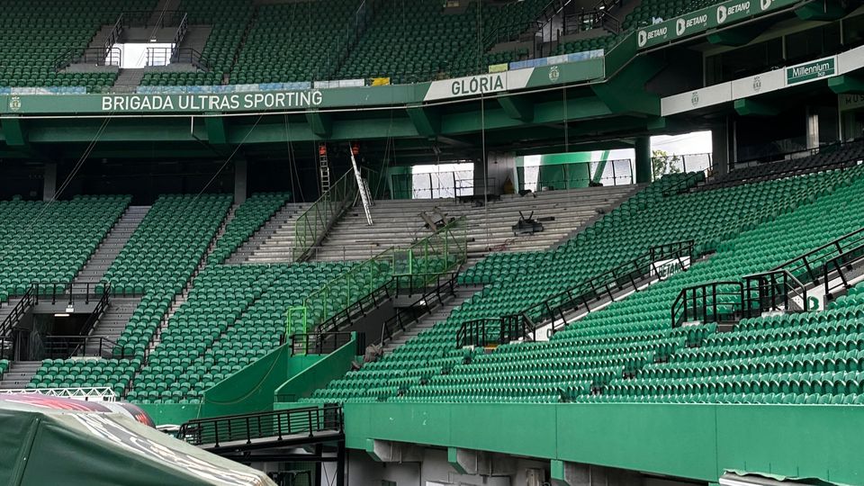 Sporting não vai ter ecrãs gigantes no jogo contra o Chaves