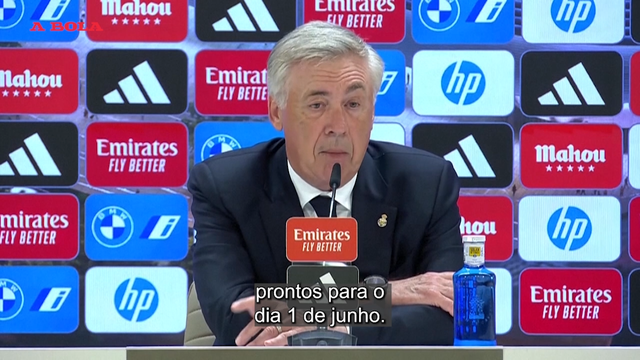 Ancelotti: «Courtois está bem, agora vamos descansar»