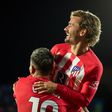 'Hat-trick' de Griezmann garante Liga dos Campeões ao Atlético Madrid