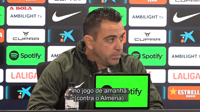 Xavi: «O objetivo agora não é fazer planos para a próxima temporada»»