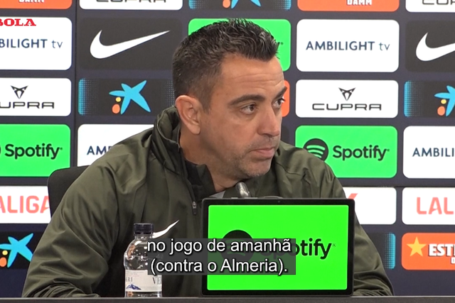 Xavi: «O objetivo agora não é fazer planos para a próxima temporada»»