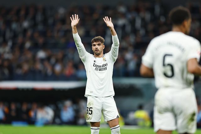 Raul Asencio estreou-se na equipa principal do Real Madrid esta temporada