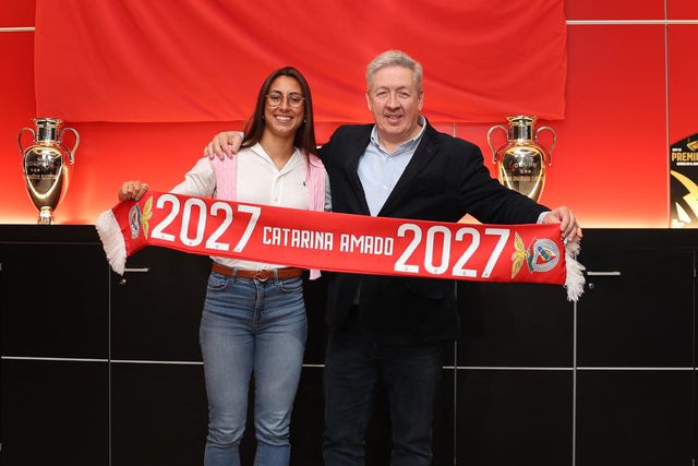 Benfica anuncia renovação com Catarina Amado