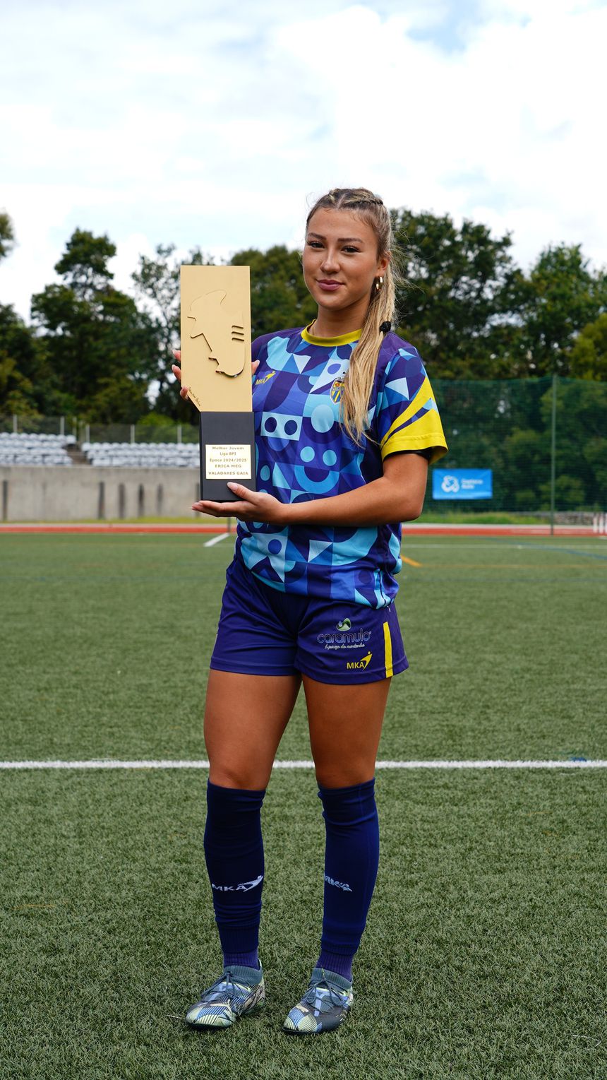 Eric Meg com o prémio