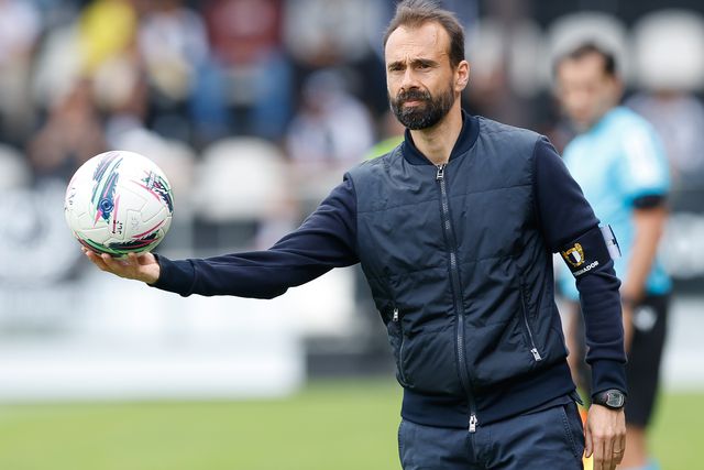 Treinador do emblema minhoto quer fechar a época com chave de ouro (Foto: Luís Forra/LUSA)