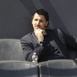 Zlatan Ibrahimovic esteve em Roma para assistir ao vivo à final da Taça de Itália