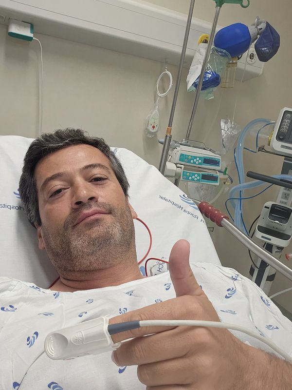 A mensagem de André Ventura após novo internamento
