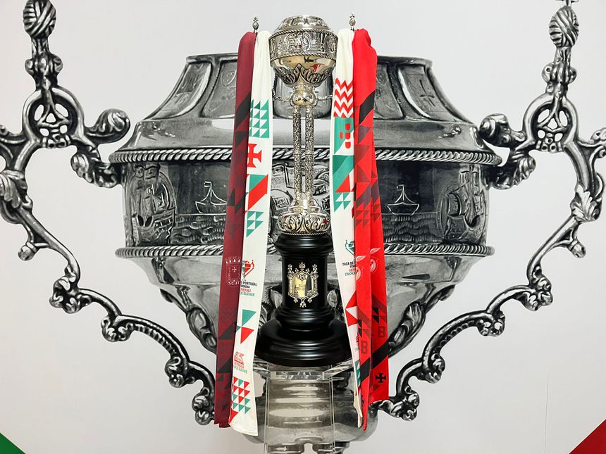 O troféu da Taça de Portugal
