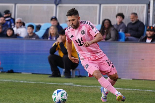 Jordi Alba, jogador do Inter Miami