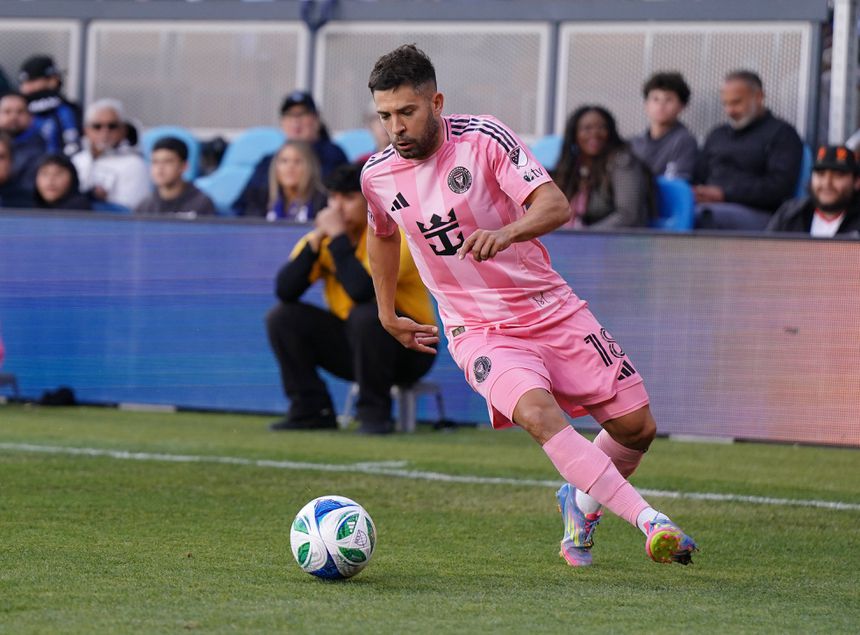 Jordi Alba, jogador do Inter Miami