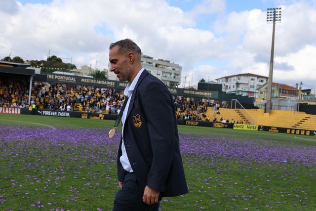 Nuno Correia tem realizado um trabalho de excelência nos lusitanistas e vai manter-se no cargo (Foto: Lusitânia de Lourosa)