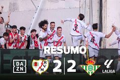 Recuperação do Betis não foi suficiente para lutar pela Champions (resumo)