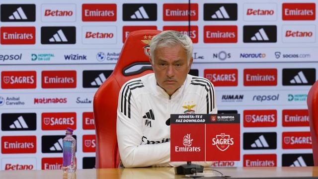 Mourinho: «O Benfica é muito maior do que eu»