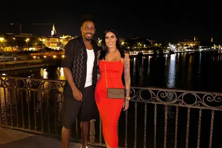 Wilson Manafá e Jessica Jeremias. Foto: Instagram/Wilson Manafá