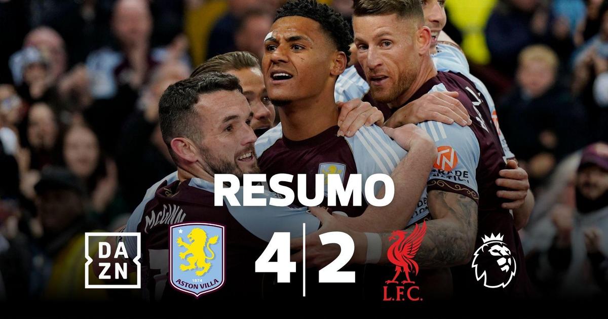 Aston Villa fez do Liverpool o que quis (resumo)