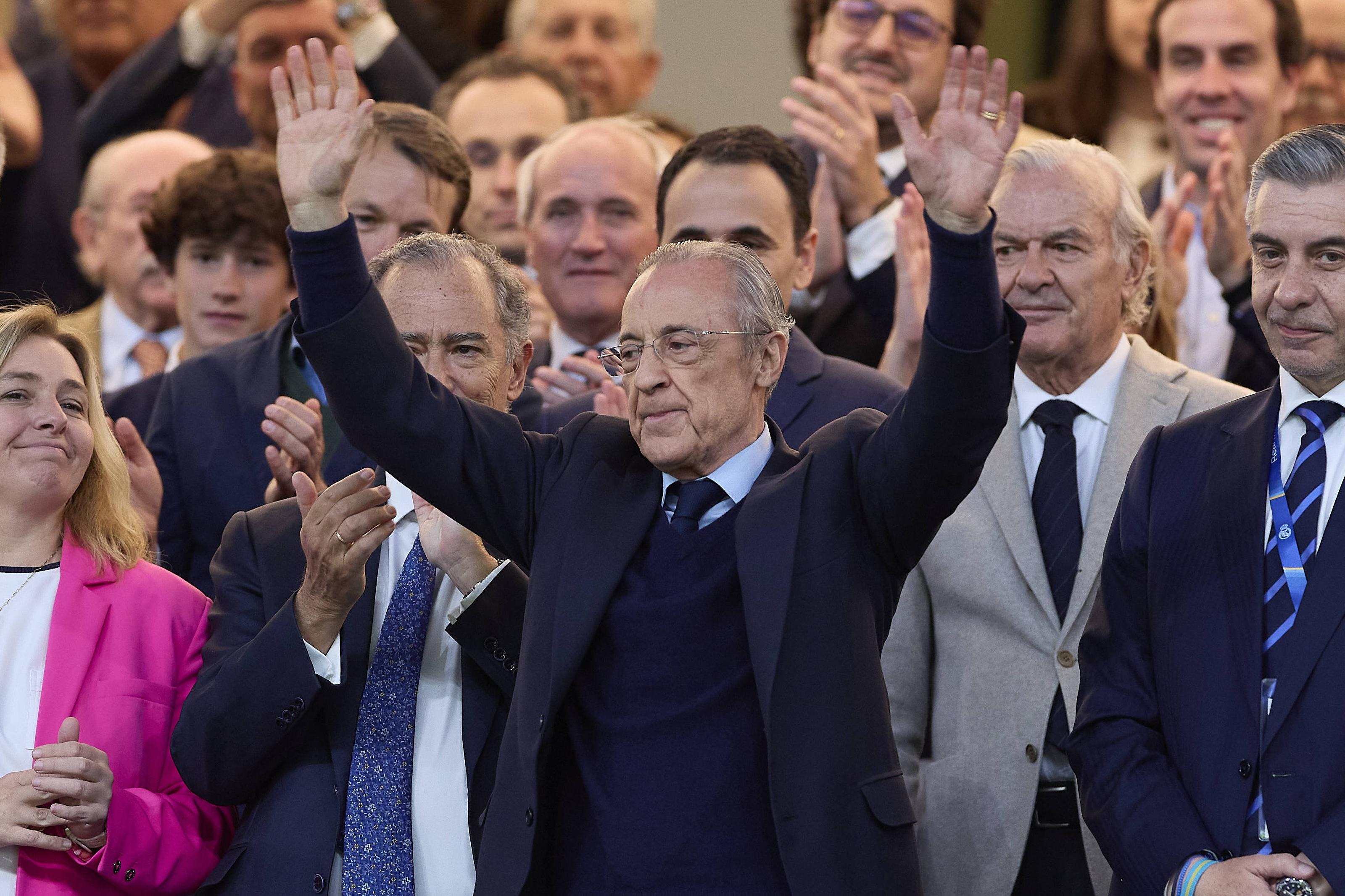 Florentino Pérez, presidente do Real Madrid