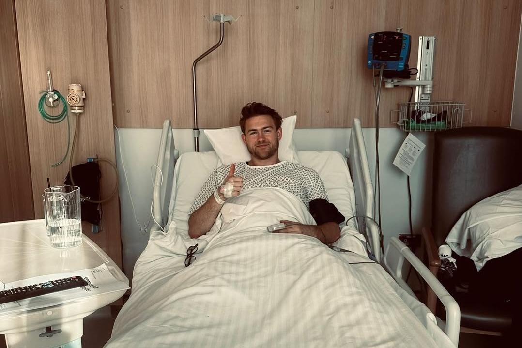 Matthijs de Ligt operado - Foto: Matthijs de Ligt/Instagram