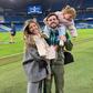 Bernardo Silva, Inês Degener Tomaz e a filha Carlota (Foto: Inês Degener Tomaz/Instagram)