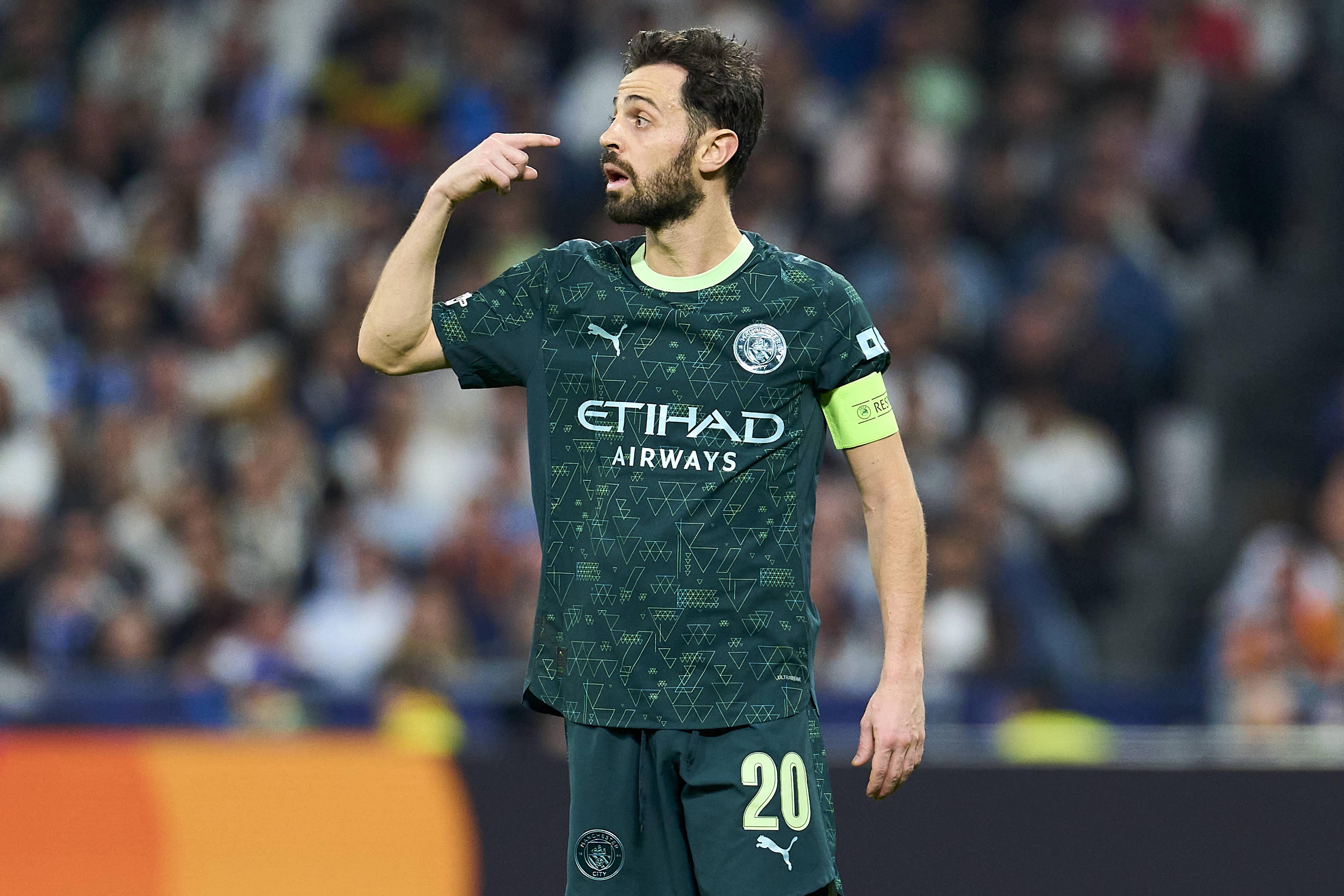 Bernardo Silva, capitão do Manchester City