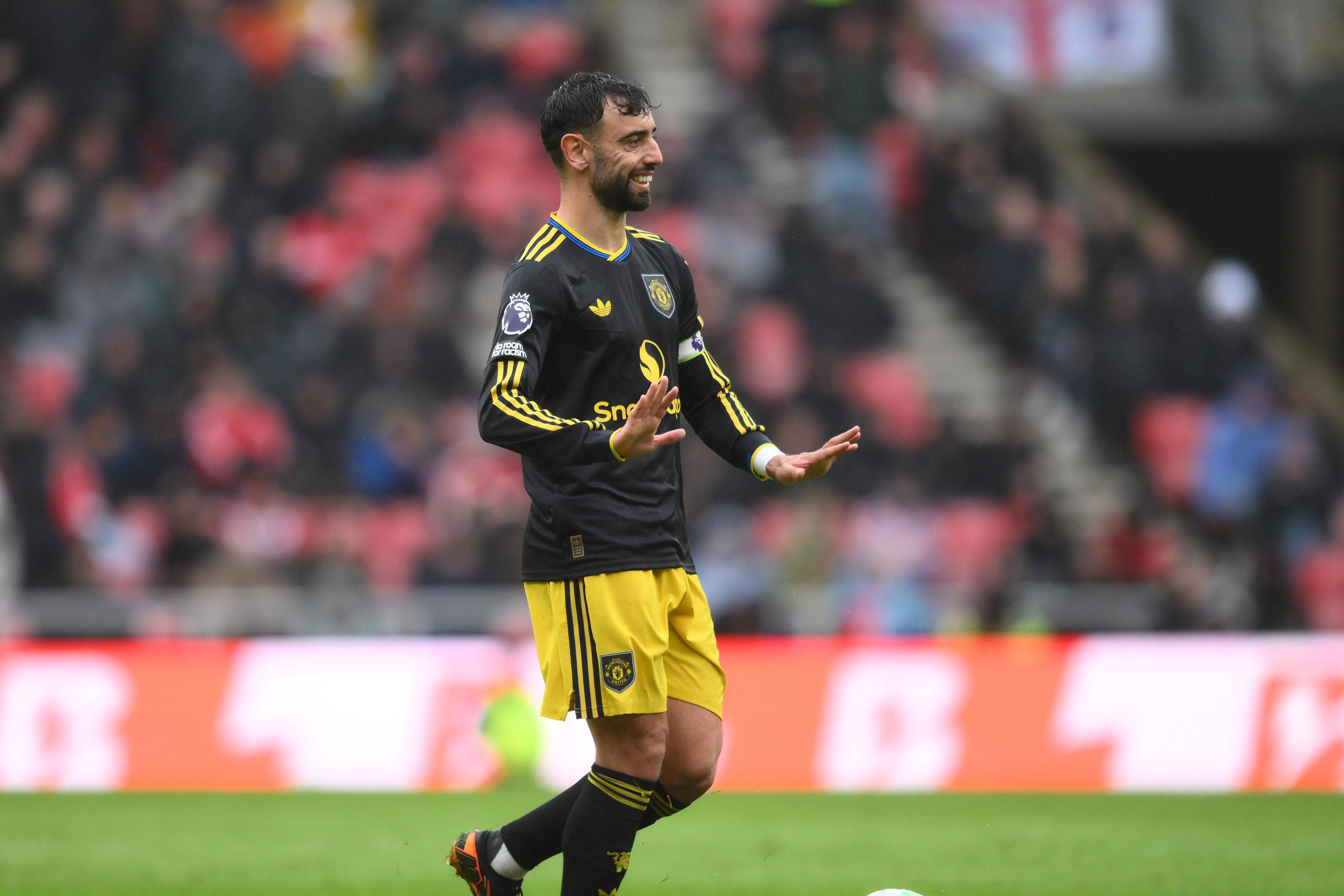 Bruno Fernandes, capitão do Manchester United