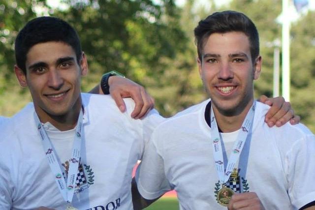Ivan Baptista e Daniel Chaves em 2013, após a conquista do Boavista: Foto: @danielfschaves/instagram
