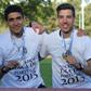 Ivan Baptista e Daniel Chaves em 2013, após a conquista do Boavista: Foto: @danielfschaves/instagram