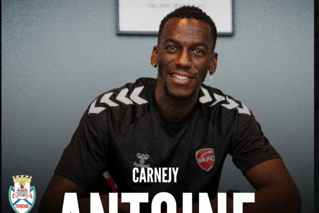Carnejy Antoine troca Feirense pela 3.ª divisão francesa