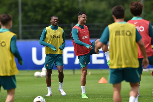 Ronaldo a liderar primeiro treino em Marienfield