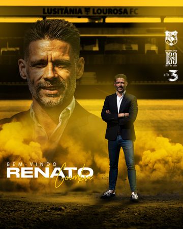 Oficial: Renato Coimbra é o novo treinador do Lusitânia de Lourosa