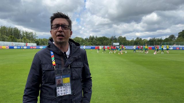 Treino da Seleção em ambiente mais calmo