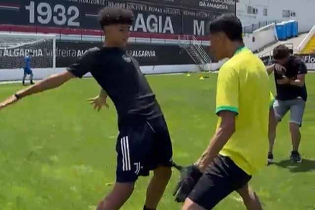 Vídeo: golaço de Cristianinho na Reboleira com contributo especial