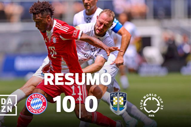 Bayern entra com 10 (!) golos no Mundial de Clubes (resumo)