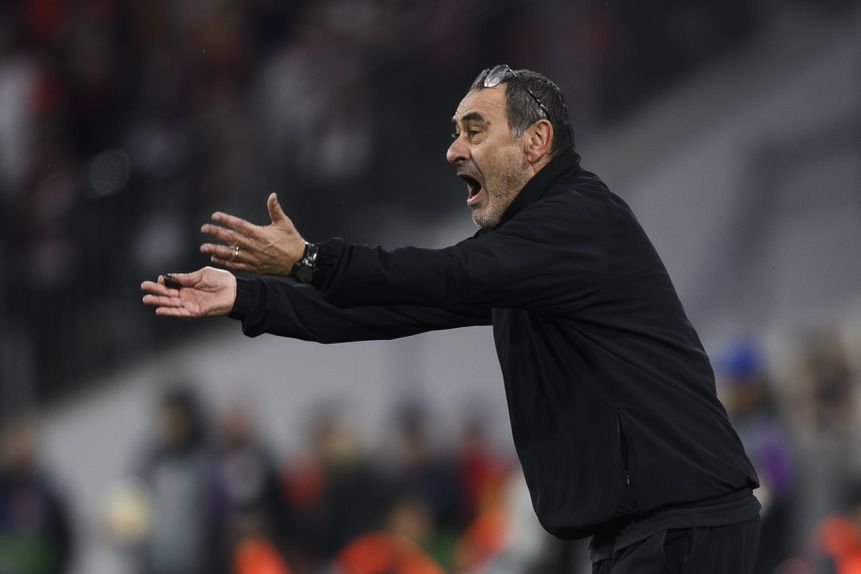 Maurizio Sarri, novo treinador da Lazio