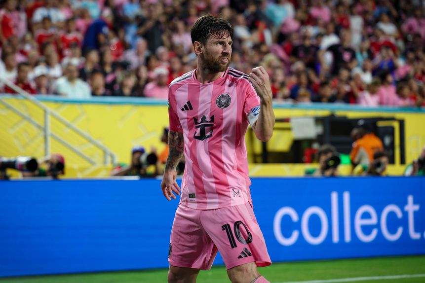 Messi no jogo de abertura do Mundial de Clubes, entre Inter Miami e Al Ahly (IMAGO)