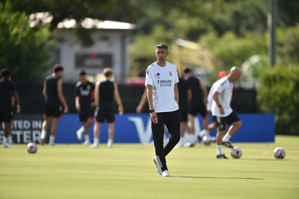 Florentino voltou a desfalcar treino do Benfica