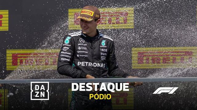 O pódio do GP do Canadá (vídeo)
