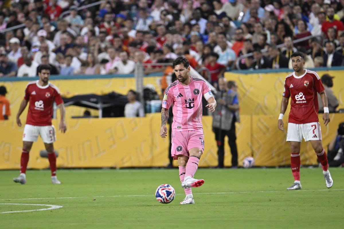 Mundial de Clubes Nem Messi desatou o nó entre Inter Miami e Al Ahly