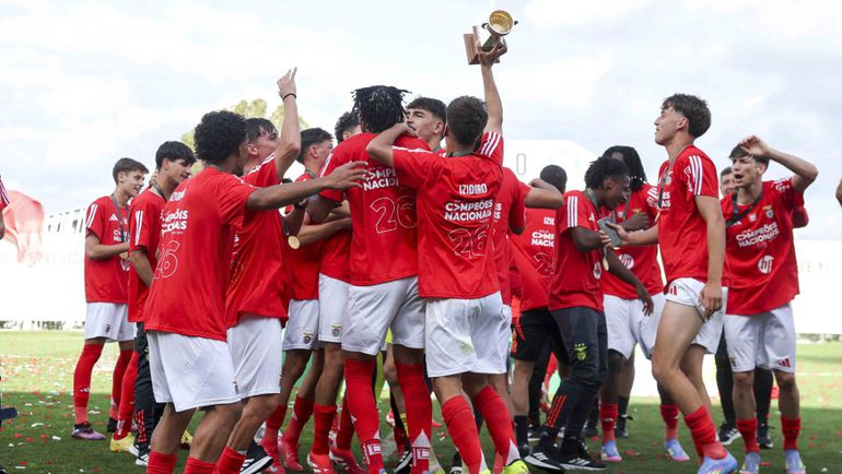 «Devo tudo ao Benfica»: as reações dos campeões sub-17